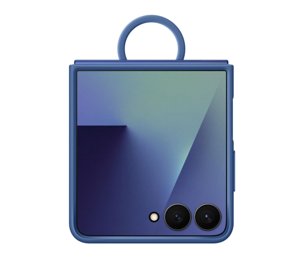 SAMSUNG Ring Case Silicone do Galaxy Z Flip7 blue - 1346818 - zdjęcie 4